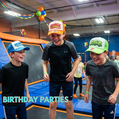 Custom Airbrush Party Hats, Personalized Name Hats for Kids, Airbrush Style, Birthday Party Favors, Bday Party Sports Team Soccer Hats